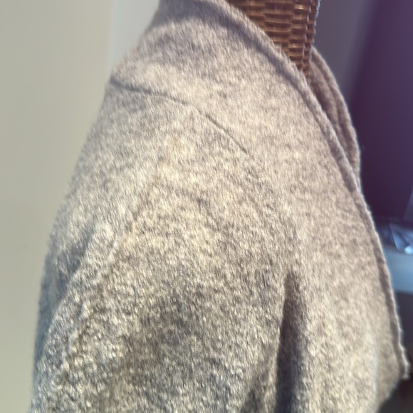 Tahari Grey Women’s Drape Coat - Picture 2 of 7